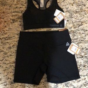 Reebok buy the shorts get the bra top free. SzM